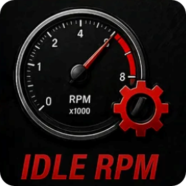 Изменение оборотов холостого хода на Toyota
